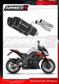 exhaust muffler DOMINATOR HP1 BLACK fits the motorcycle Kawasaki Z1000 2014   2016