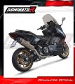 teljes kipufogórendszer DOMINATOR HP6 Titán hangtompítóval, amely illeszkedik a Yamaha XP 560 T-MAX 2020 - 2024 motorkerékpárhoz 3