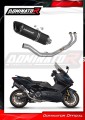 teljes DOMINATOR kipufogórendszer HP6 FEKETE kipufogódobbal Yamaha XP 560 T-MAX 2020 - 2024 motorkerékpárhoz