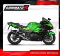 DOMINATOR HP5 FEKETE kipufogó dob KAWASAKI ZZR 1400 2012 - 2023 motorkerékpárhoz 4