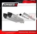 exhaust muffler DOMINATOR titanium HP5 fits the motorcycle KAWASAKI ZZR 1400 2012   2023 2