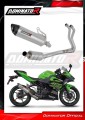 complete exhaust system with muffler DOMINATOR Full System HP8 fits the motorcycle Kawasaki NINJA 400 2018   2022