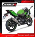 teljes DOMINATOR Full System HP8 kipufogórendszer és kipufogódob Kawasaki NINJA 400 2018 - 2022 motorkerékpárhoz 3