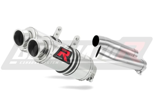 exhaust muffler DOMINATOR GP1 fits the motorcycle Aprilia RSV 1000 R 2004   2009 3