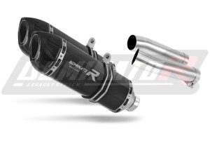 Aprilia Tuono 1000 R 2006 - 2010 kipufogó Dob HP1 BLACK + dB killer medium