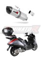 exhaust muffler DOMINATOR HP1 fits the motorcycle Aprilia Atlantic 500 Sprint  5