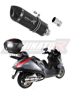 Aprilia Atlantic 500 Sprint kipufogó Dob HP1 BLACK + dB killer medium