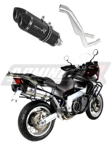 Aprilia ETV 1000 Caponord 2001 - 2004 kipufogó Dob HP1 BLACK + dB killer medium