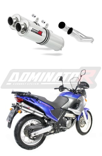 exhaust muffler DOMINATOR ROUND fits the motorcycle Aprilia Pegaso 650 1997   2000 5