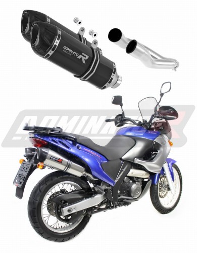 DOMINATOR HP1 FEKETE kipufogó dob Aprilia Pegaso 650 2001 - 2004 motorkerékpárhoz 3