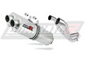 exhaust muffler DOMINATOR oval fits the motorcycle Aprilia Pegaso 650 Strada 2005   2006 3