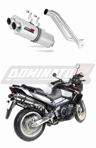 DOMINATOR Ovális kipufogó dob, amely illeszkedik a Aprilia ETV 1000 Caponord 2005 - 2007 motorkerékpárhoz 5