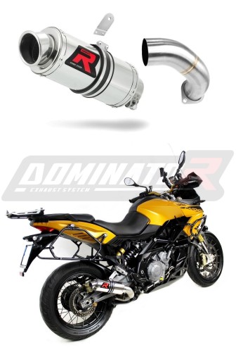 exhaust muffler DOMINATOR GP1 fits the motorcycle Aprilia ETV 1200 Caponord 2013   2016 5