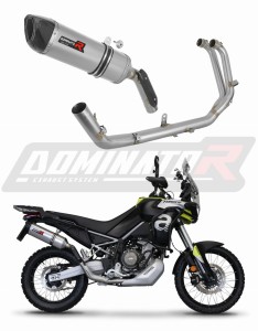 Aprilia Tuareg 660 2021 - 2023 Teljes rendszer Leömlő Kipufogó dob HP6 + dB killer medium