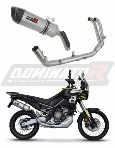 teljes kipufogórendszer DOMINATOR Full System HP6 hangtompítóval Aprilia Tuareg 660 2021 - 2023 motorkerékpárhoz 7