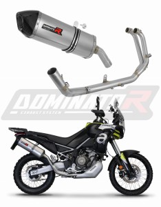 Aprilia Tuareg 660 2021 - 2023 Full System Kipufogó leömlő HP7 Kipufogódob + dB killer medium