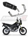 Aprilia Tuareg 660 2021 - 2023 Teljes rendszer Leömlő Kipufogó Dob HP7 BLACK + dB killer medium