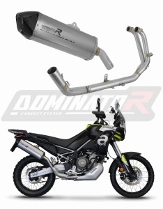 Aprilia Tuareg 660 2021 - 2023 Teljes rendszer kipufogó Titán dob HP7 + dB killer medium
