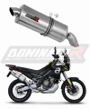exhaust muffler DOMINATOR P7 fits the motorcycle Aprilia Tuareg 660 2021   2023 6