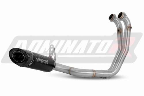 teljes DOMINATOR kipufogórendszer HP8 FEKETE dobbal Aprilia Tuono 660 2021 - 2024 motorkerékpárhoz 3