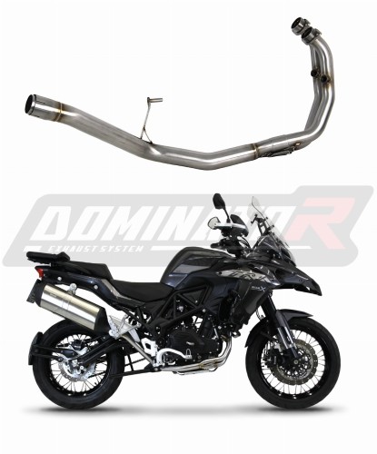 exhaust manifold header DOMINATOR  fits the motorcycle TRK 502 X 2018   2021 7