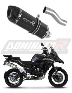 Benelli TRK 502 X 2018 - 2021 kipufogó Dob HP1 BLACK + dB killer medium