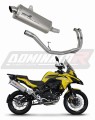 teljes kipufogórendszer DOMINATOR Full System Titán P7 hangtompítóval, amely illeszkedik a Benelli TRK 502 X 2022 - 2023 motorkerékpárhoz 5