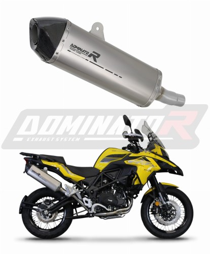 DOMINATOR Titán HP7 kipufogó dob, amely illeszkedik a Benelli TRK 502 X 2022 - 2023 motorkerékpárhoz 6