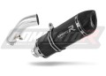 DOMINATOR HP1 FEKETE kipufogó dob BMW R1200R 2006 - 2009 motorkerékpárhoz 2
