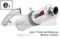 exhaust muffler DOMINATOR homologated road legal ROUND fits the motorcycle R1200ST 2004   2009 3
