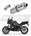 exhaust muffler DOMINATOR oval fits the motorcycle BMW R1200R 2010   2014 6