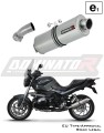 DOMINATOR Homologált Ovális kipufogó dob, amely illeszkedik a BMW R1200R 2010 - 2014 motorkerékpárhoz 6