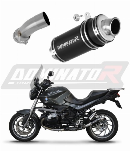 DOMINATOR GP1 FEKETE kipufogó dob, amely illik a BMW R1200R 2010 - 2014 motorkerékpárhoz 6