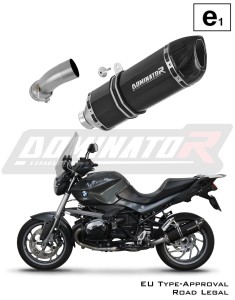 BMW R1200R 2010 - 2014 Homolog kipufogó Dob HP1 BLACK