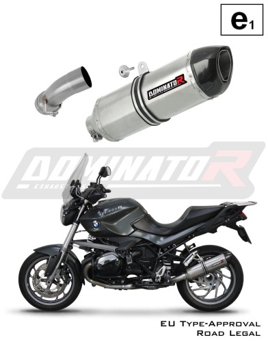 DOMINATOR Homologált HP1 kipufogó dob, amely illeszkedik a BMW R1200R 2010 - 2014 motorkerékpárhoz 6