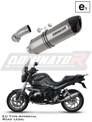 DOMINATOR homologált titán HP1 kipufogó dob BMW R1200R 2010 - 2014 motorkerékpárhoz 6