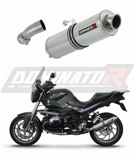 exhaust muffler DOMINATOR ROUND fits the motorcycle BMW R1200R 2010   2014 6