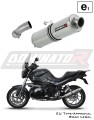 DOMINATOR homologált kerek kipufogó dob BMW R1200R 2010 - 2014 motorkerékpárhoz 6