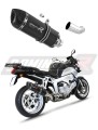 DOMINATOR HP1 FEKETE kipufogó dob, amely illik a BMW K1200R 2005 - 2009 motorkerékpárhoz 6