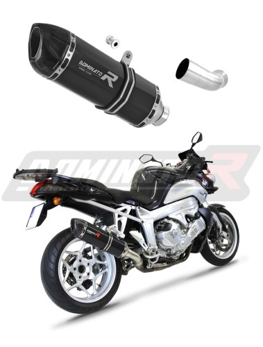 exhaust muffler DOMINATOR HP1 BLACK fits the motorcycle BMW K1200R 2005   2009 6