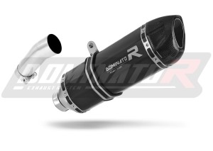 BMW F650GS 2008 - 2012 kipufogó Dob HP1 BLACK + dB killer medium