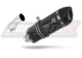 DOMINATOR HP1 FEKETE kipufogó dob BMW F700GS 2012 - 2017 motorkerékpárhoz 2