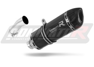 BMW F700GS 2012 - 2017 kipufogó HP1 BLACK dob + dB killer medium
