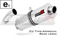 exhaust muffler DOMINATOR homologated road legal OVAL fits to F800R 2009  2019 3