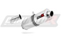 exhaust muffler DOMINATOR oval fits the motorcycle BMW F800S 2006   2012 3