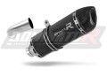 DOMINATOR HP1 FEKETE kipufogódob BMW F800ST motorkerékpárhoz 2006 - 2012 2