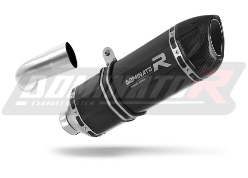 DOMINATOR HP1 FEKETE kipufogódob BMW F800ST motorkerékpárhoz 2006 - 2012 2