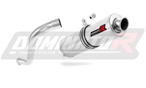 exhaust muffler DOMINATOR ROUND fits to BMW F650 FUNDURO  3