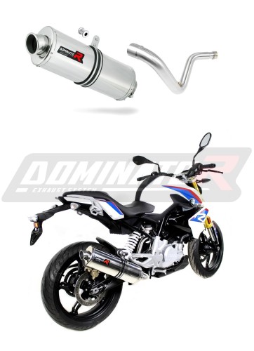 DOMINATOR Ovális kipufogó dob a BMW G310R 2016 - 2022 motorkerékpárhoz 5