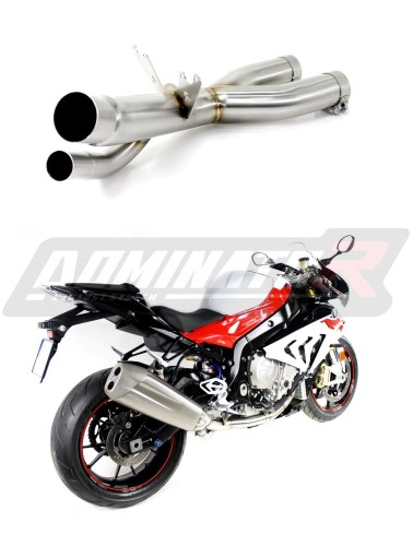 decat mid muffler DOMINATOR Mid Pipe fits the motorcycle S1000RR 2017   201